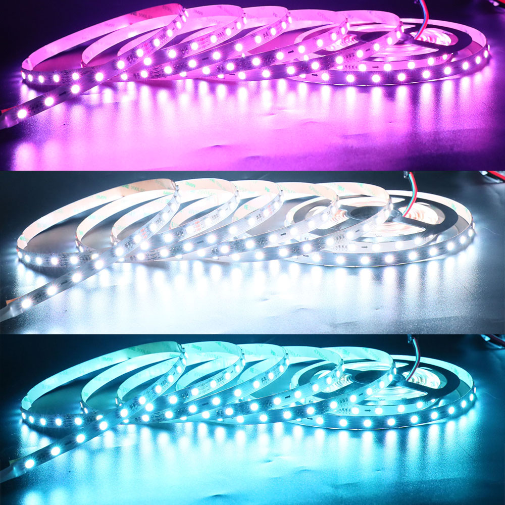UCS2904 RGBW 60LEDS/M DC24V 10MM-Wide Digital Intelligent Addressable LED Strip Lights - 5m/16.4ft per roll UCS2904 RGBW 60LEDS/M DC24V 10MM-Wide Digital Intelligent Addressable LED Strip Lights - 5m/16.4ft per roll